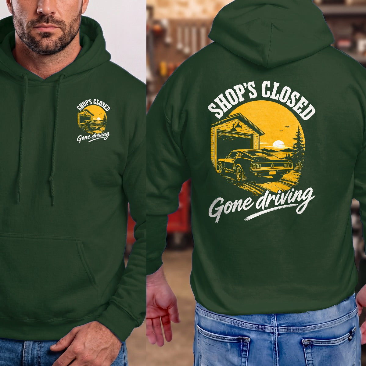 Forest Green | Front & Back