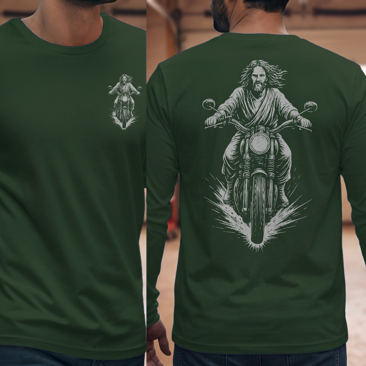 Forest Green | Front & Back