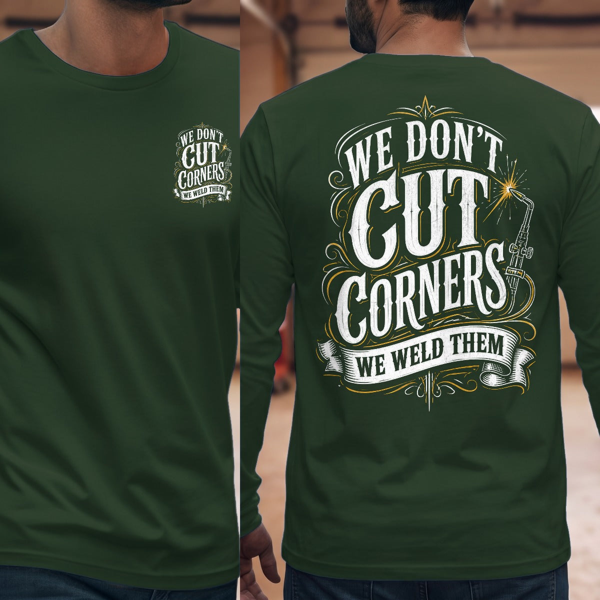 Forest Green | Front & Back
