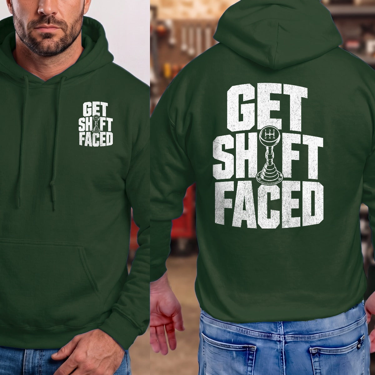 Forest Green | Front & Back