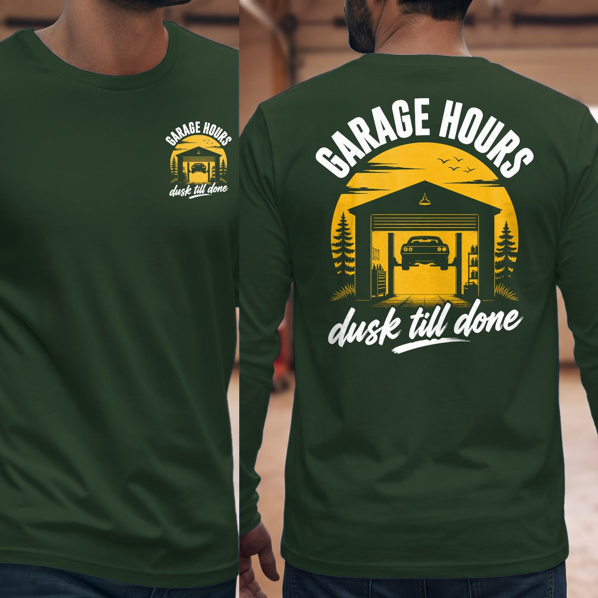 Forest Green | Front & Back