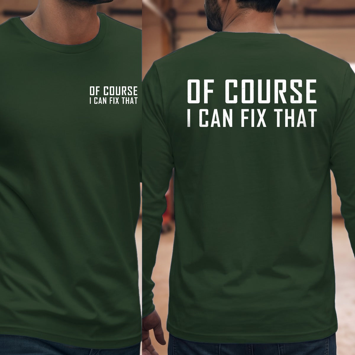 Forest Green | Front & Back