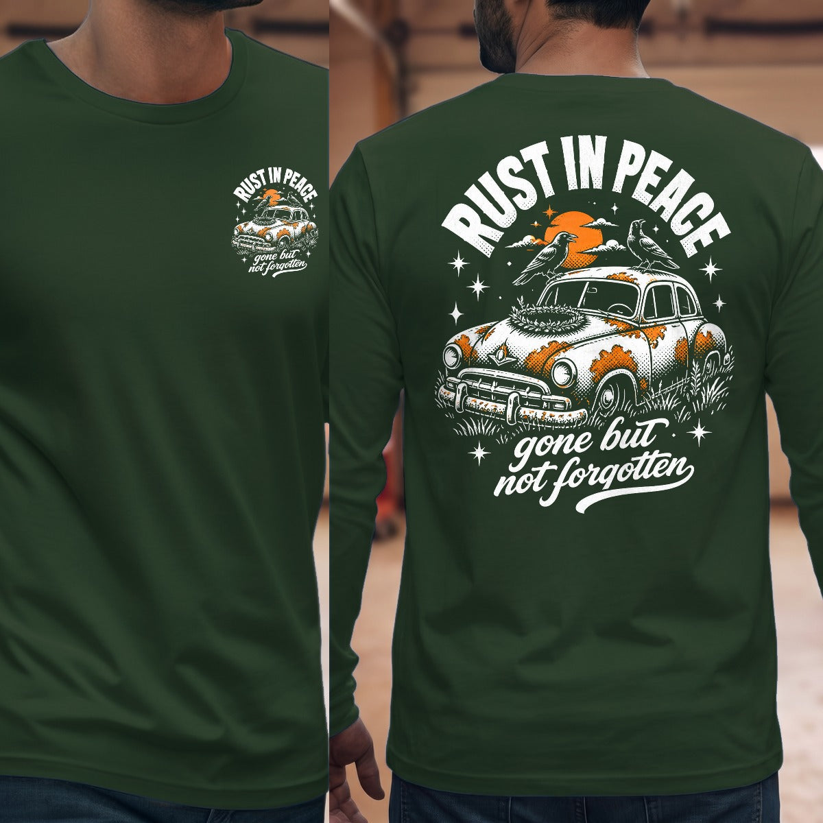 Forest Green | Front & Back