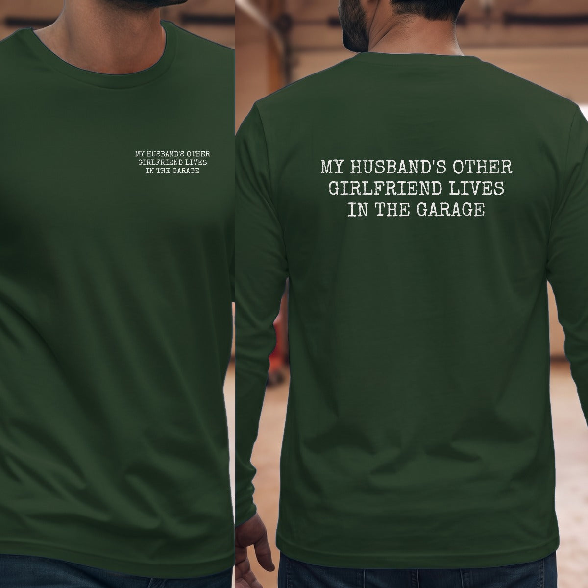 Forest Green | Left Chest + Back