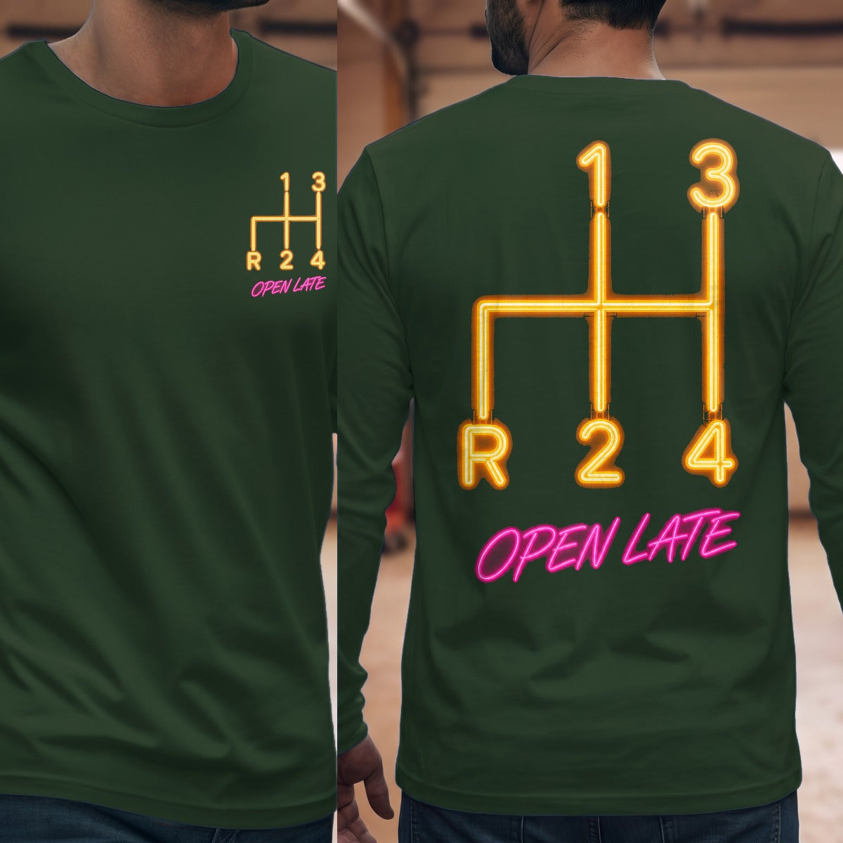 Forest Green | Front & Back