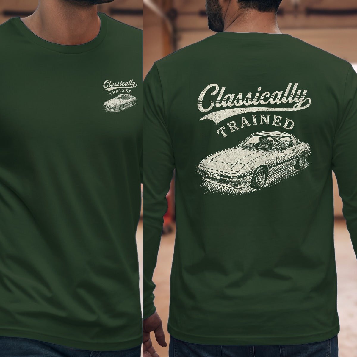Forest Green | Front & Back