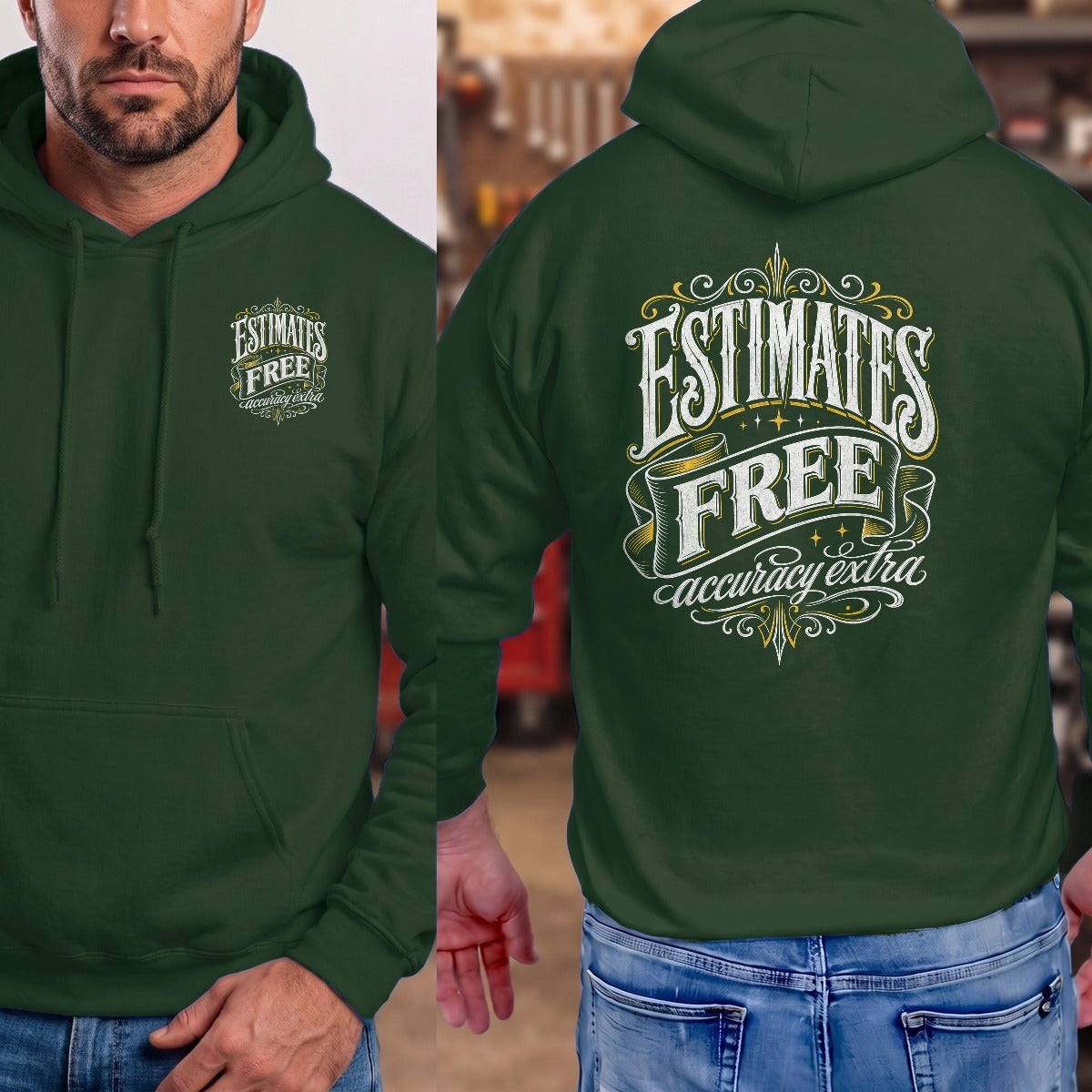 Forest Green | Front & Back