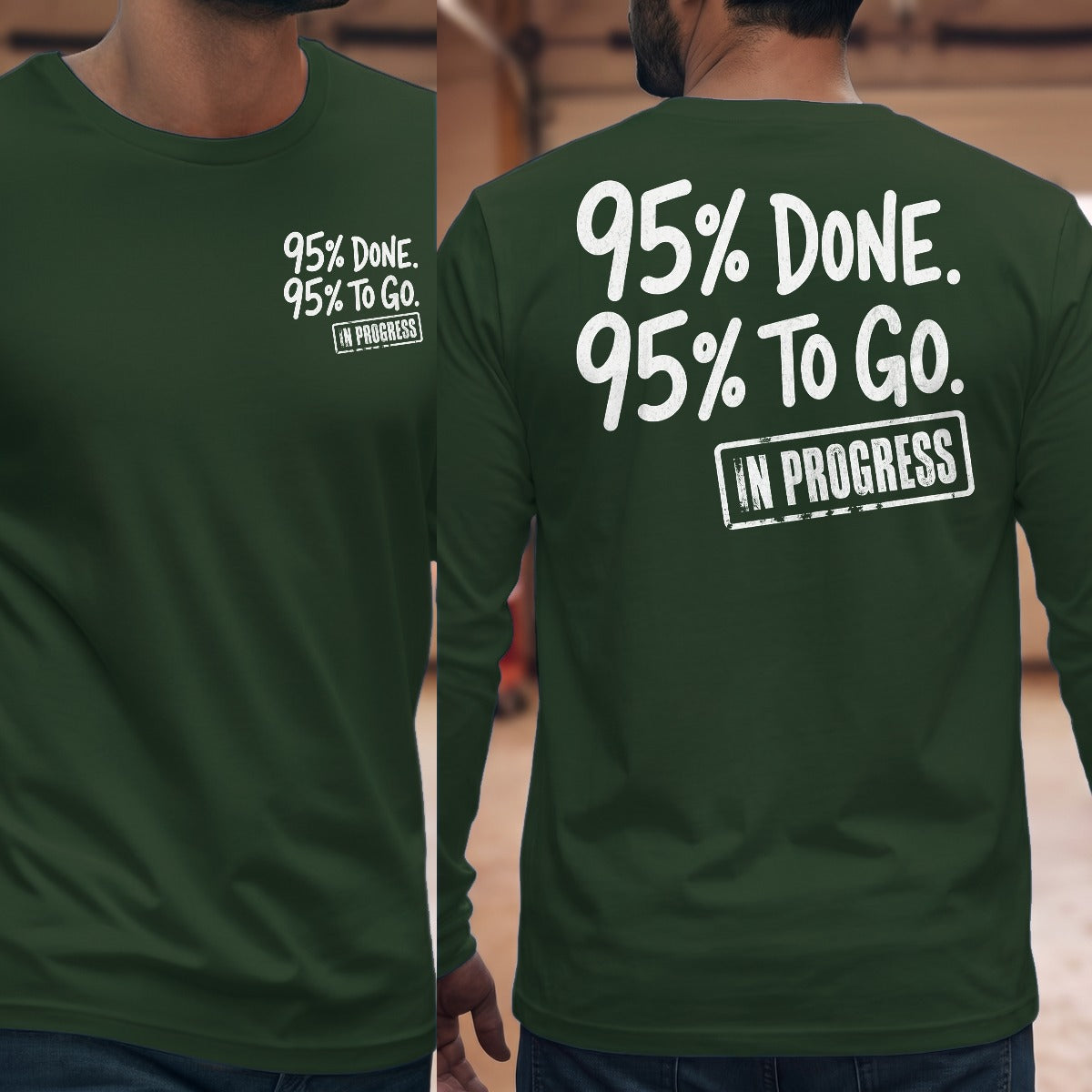 Forest Green | Front & Back