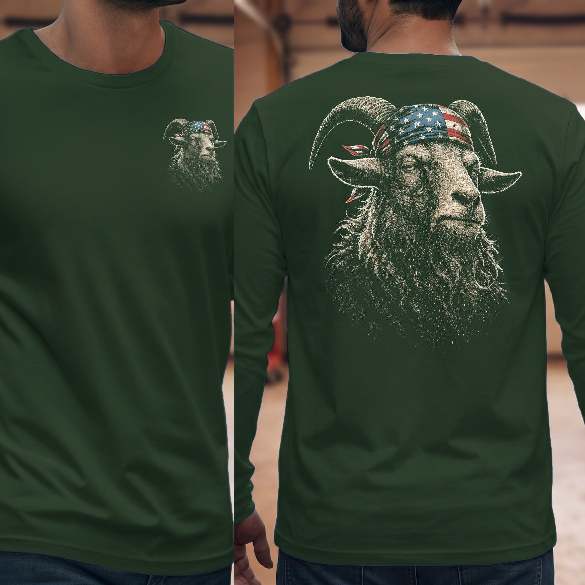 Forest Green | Front & Back