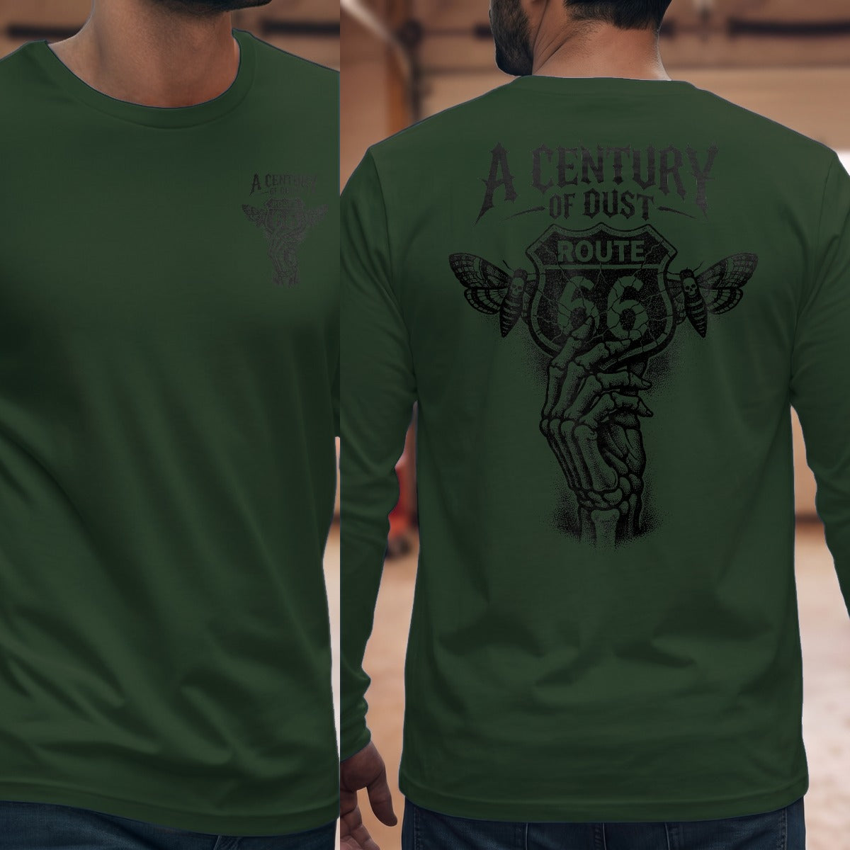 Forest Green | Front & Back