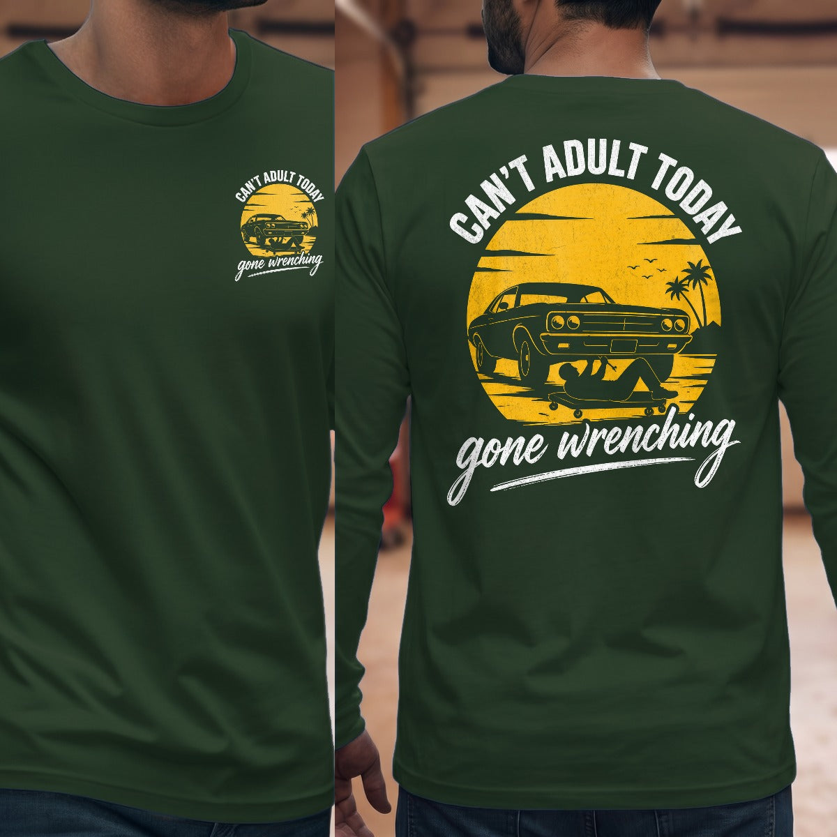 Forest Green | Front & Back