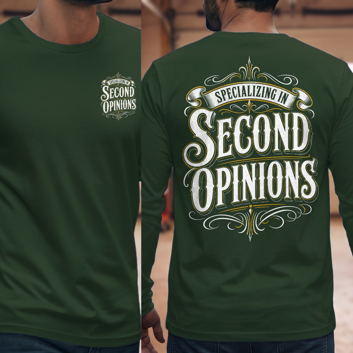 Forest Green | Front & Back