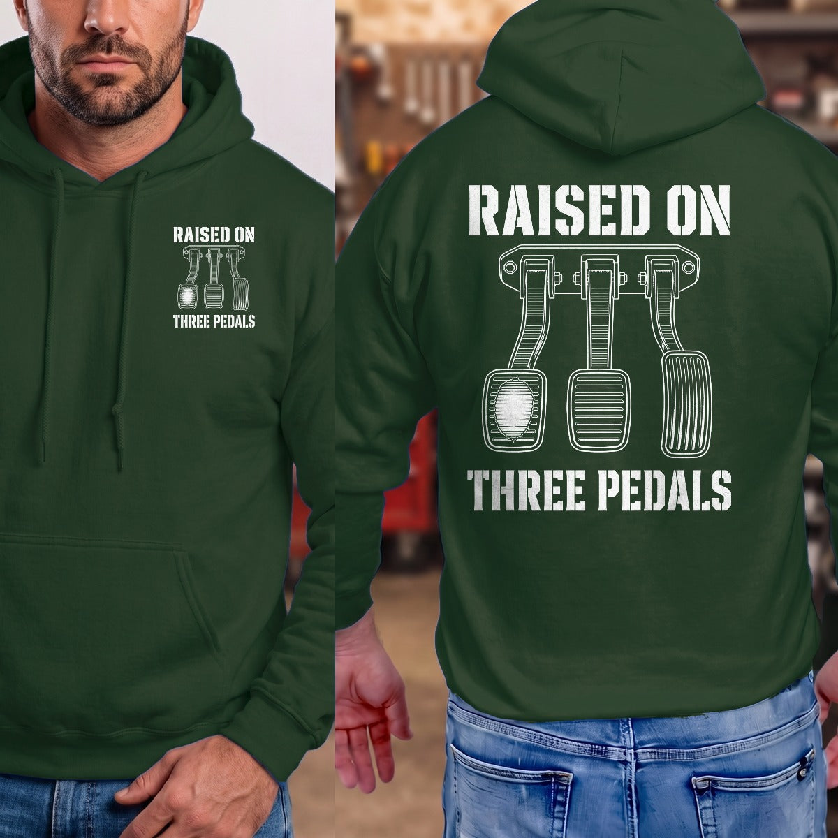 Forest Green | Front & Back
