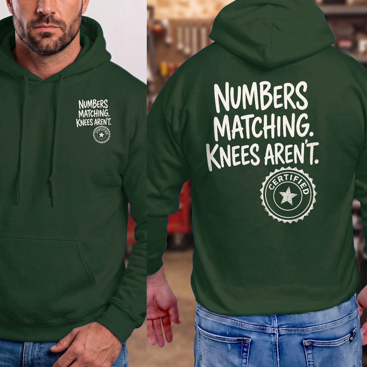 Forest Green | Front & Back
