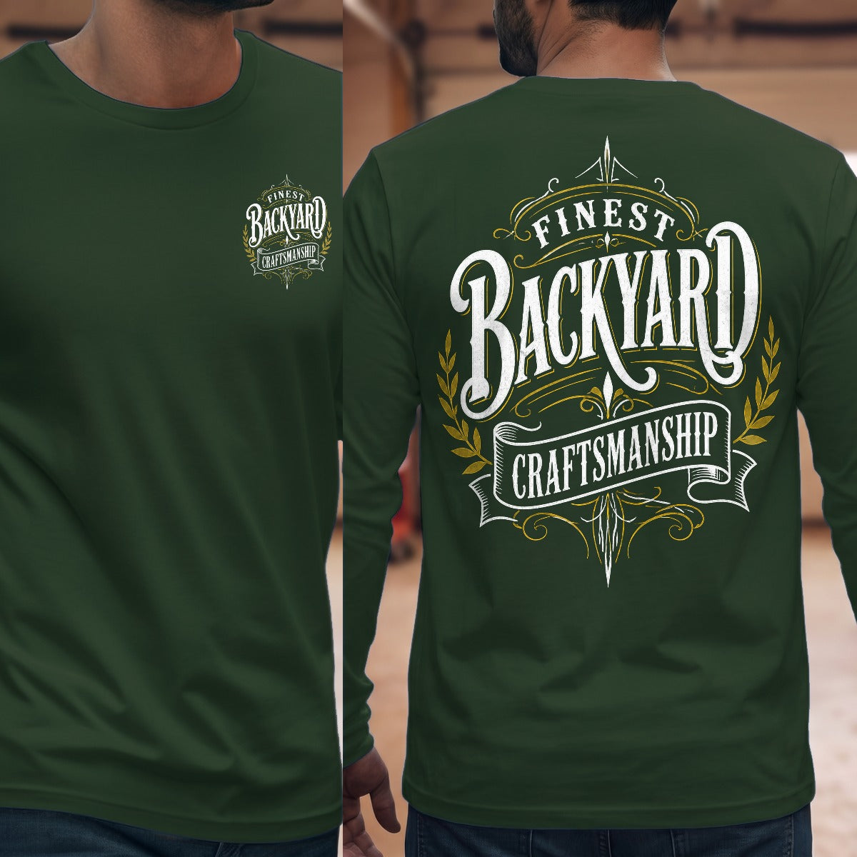 Forest Green | Front & Back