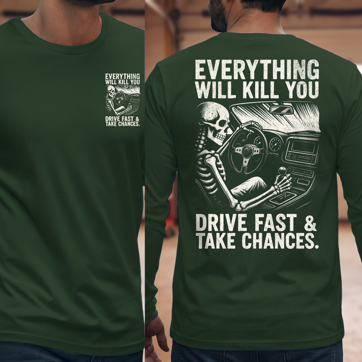 Forest Green | Front & Back