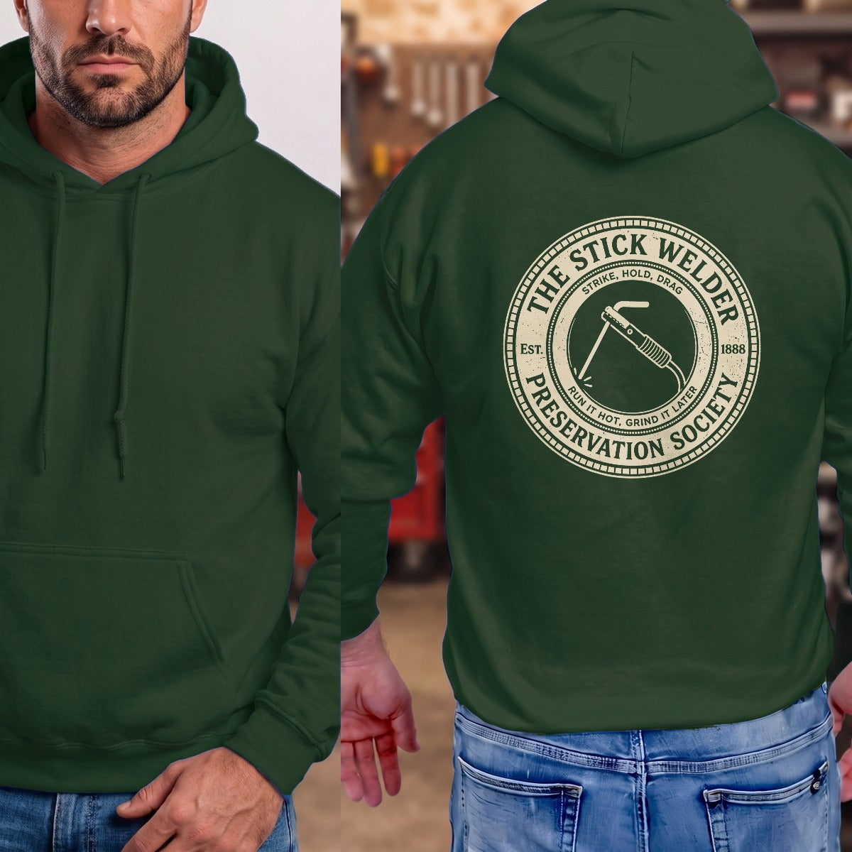 Forest Green | Full Back