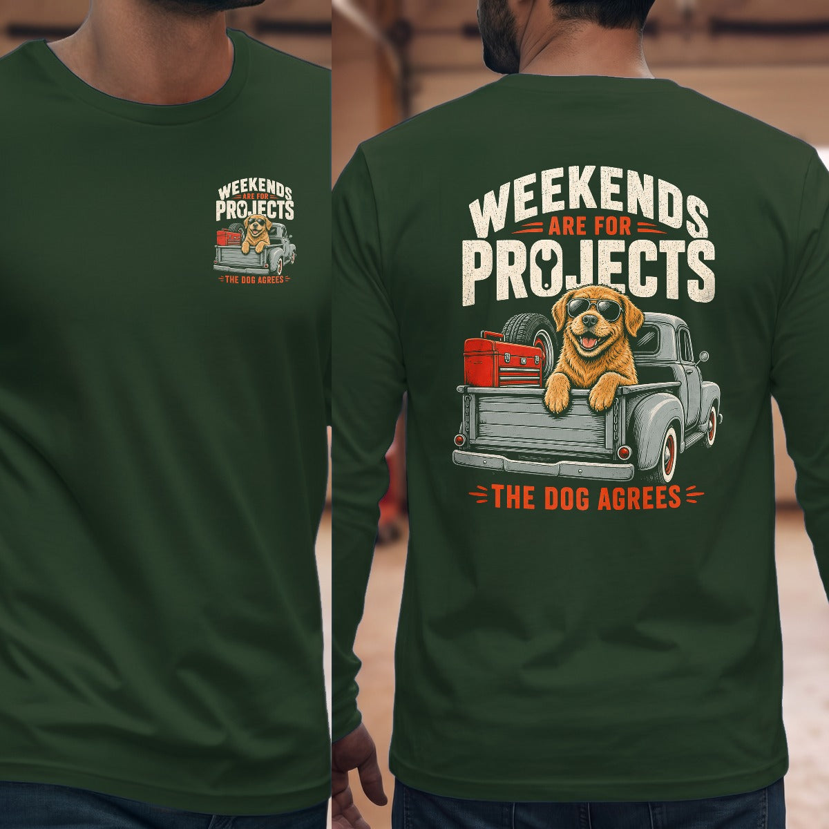Forest Green | Left Chest + Back (refreshed)