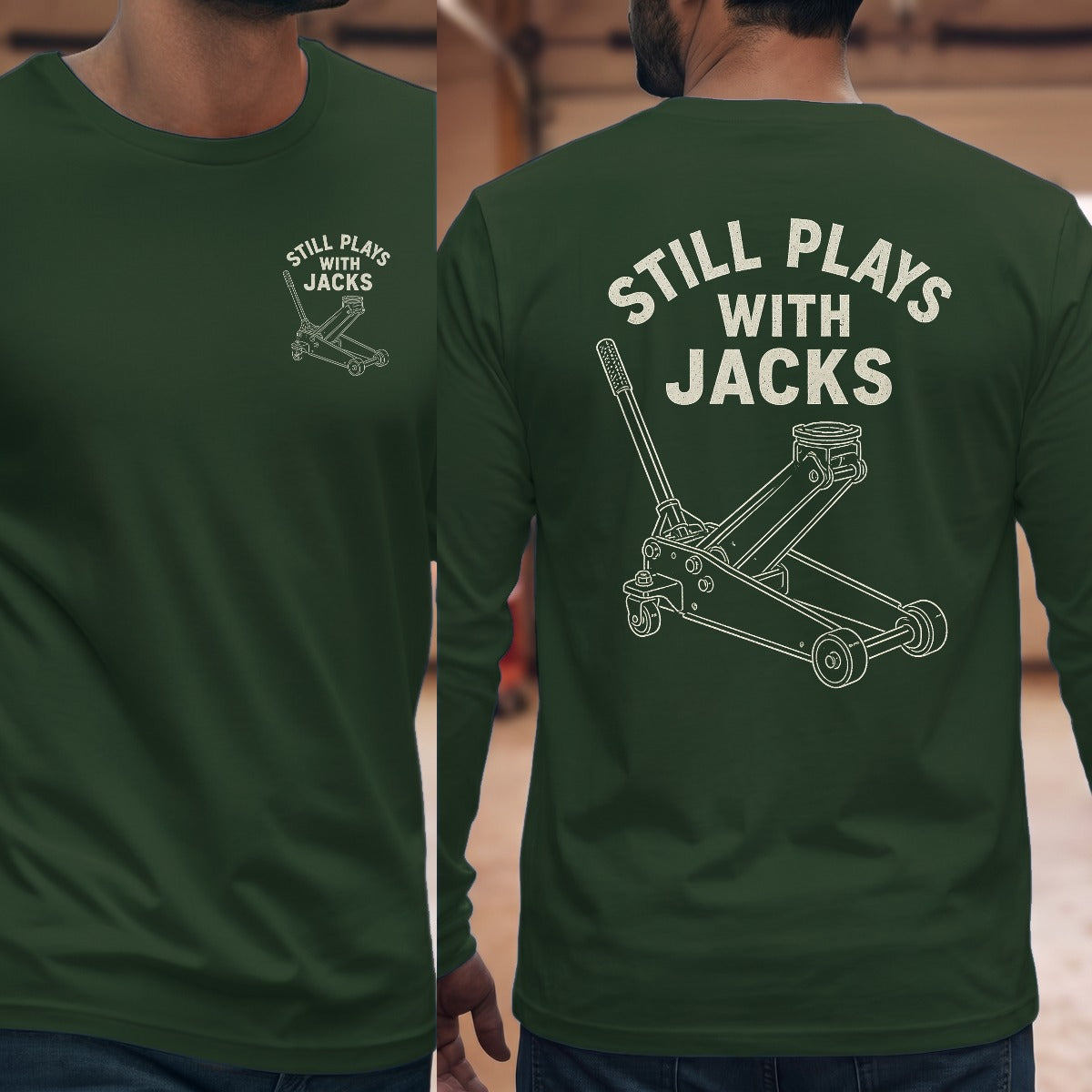Forest Green | Left Chest + Back (refreshed)