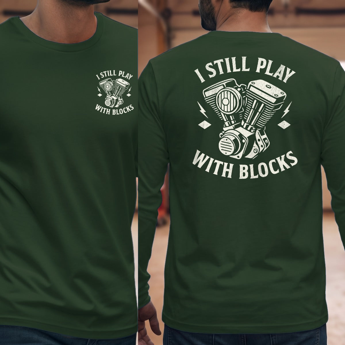 Forest Green | Left Chest + Back (refreshed)