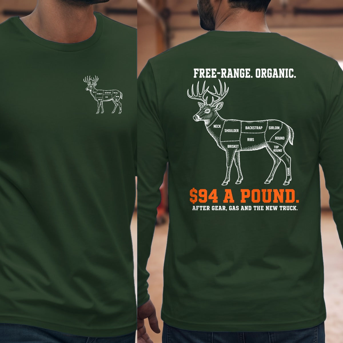Forest Green | Left Chest + Back (refreshed)