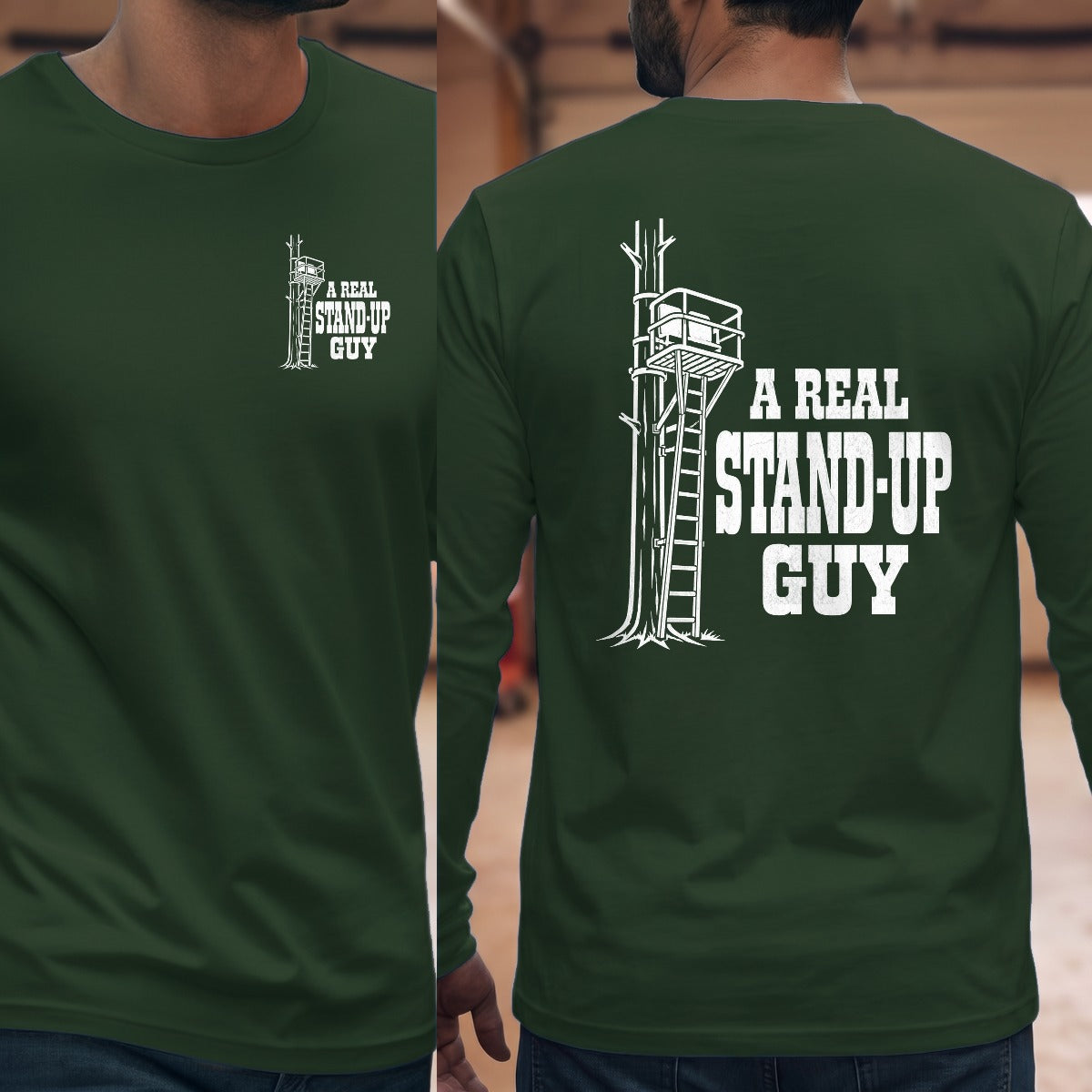 Forest Green | Left Chest + Back (refreshed)