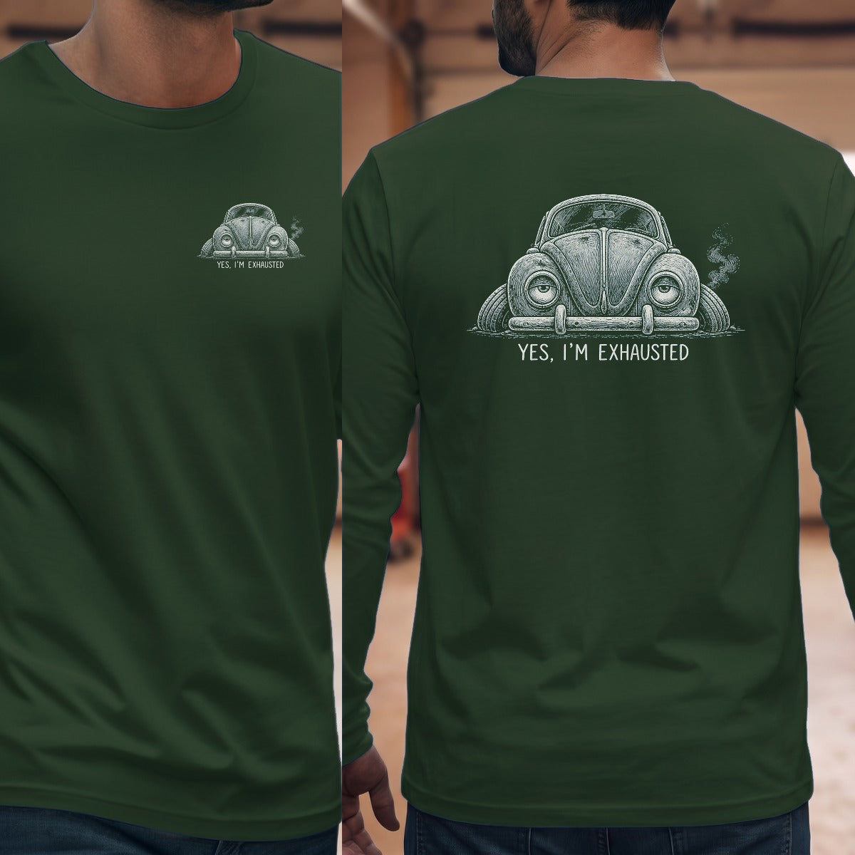 Forest Green | Left Chest + Back (refreshed)