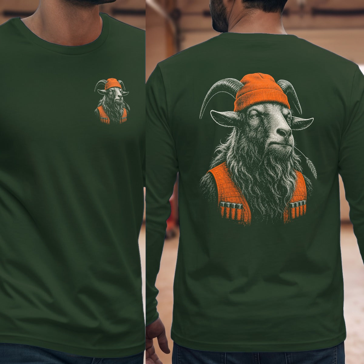 Forest Green | Left Chest + Back (refreshed)