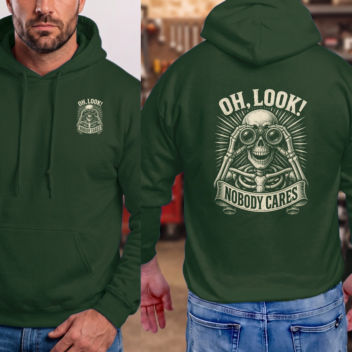 Forest Green | Left Chest + Back (refreshed)