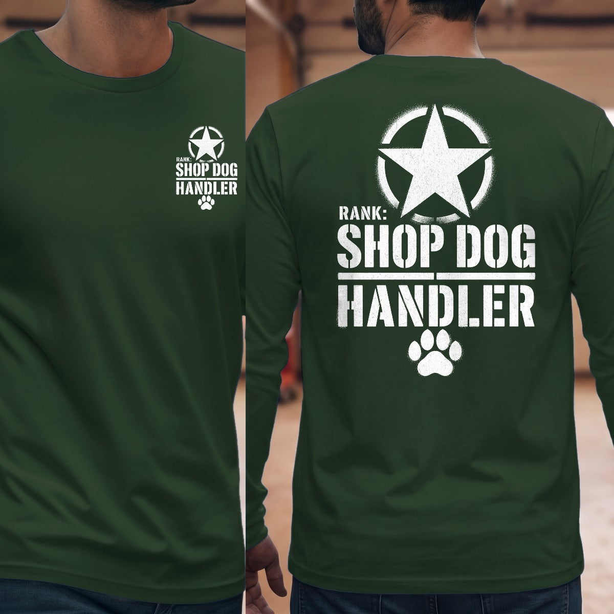 Forest Green | Left Chest + Back (refreshed)