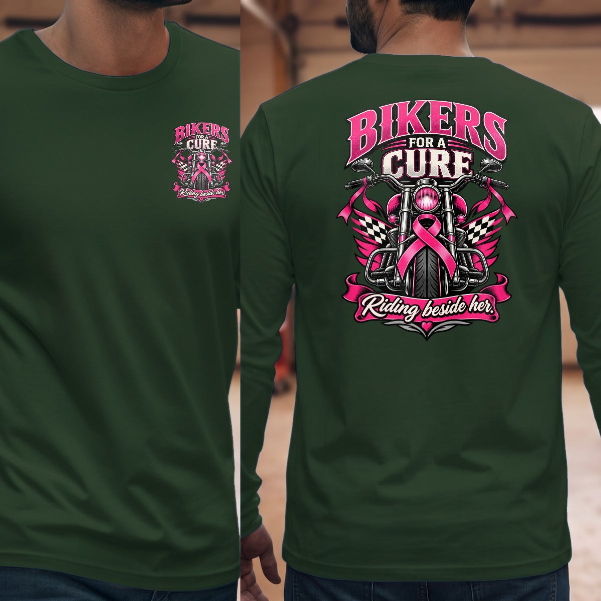 Forest Green | Left Chest + Back (refreshed)
