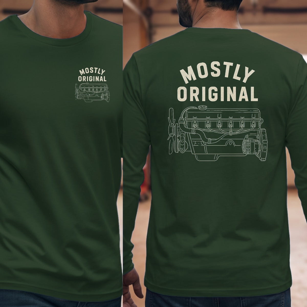Forest Green | Left Chest + Back (refreshed)