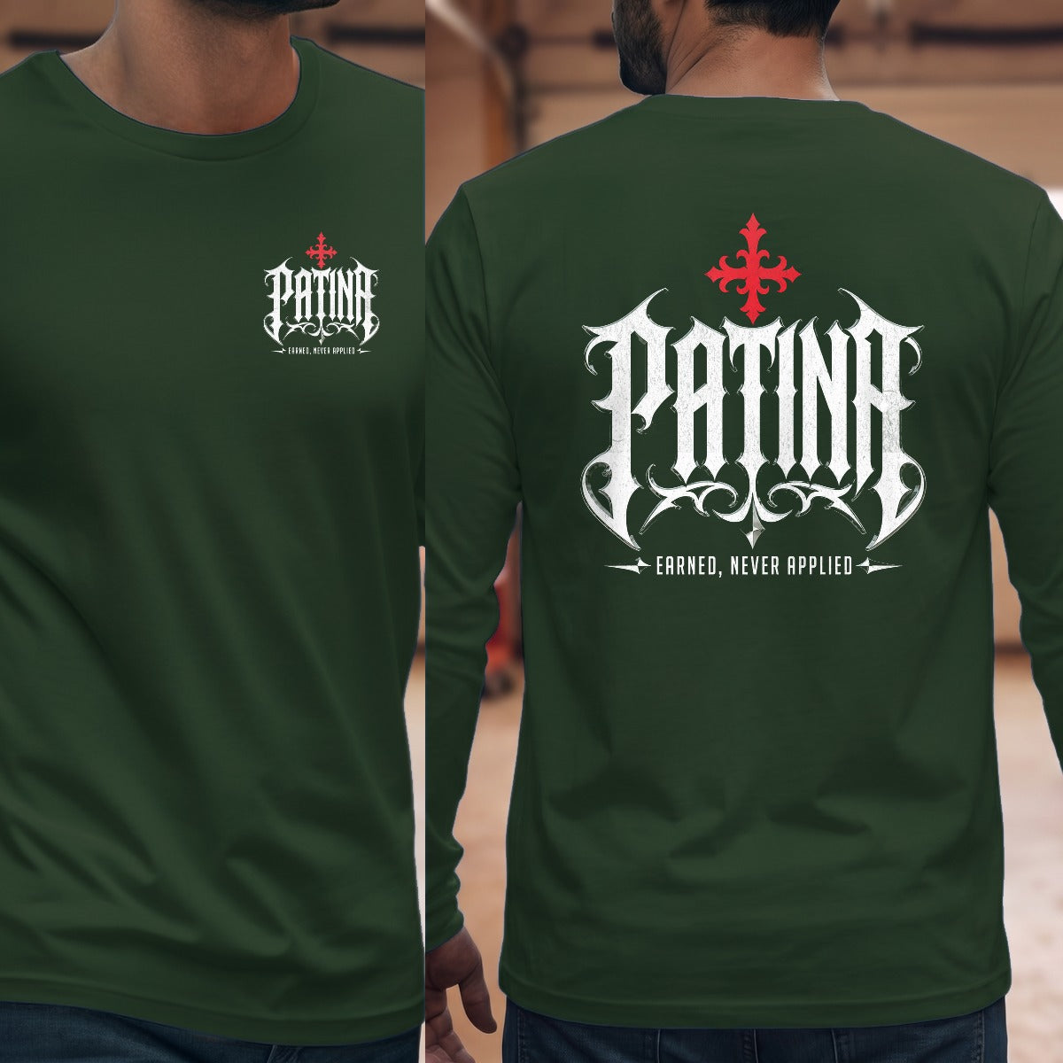 Forest Green | Left Chest + Back (refreshed)