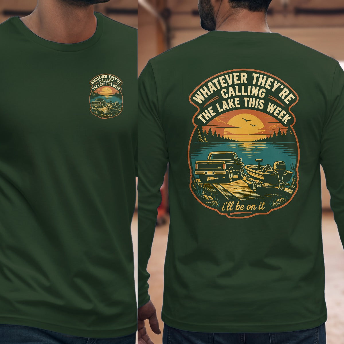 Forest Green | Left Chest + Back (refreshed)