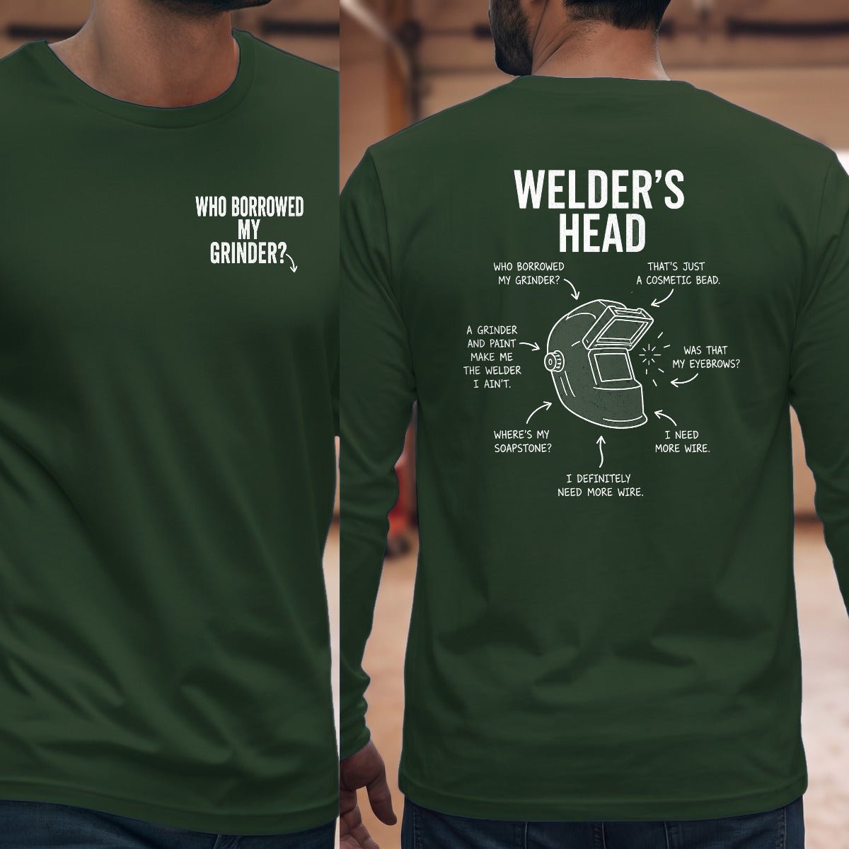 Forest Green | Left Chest + Back (refreshed)