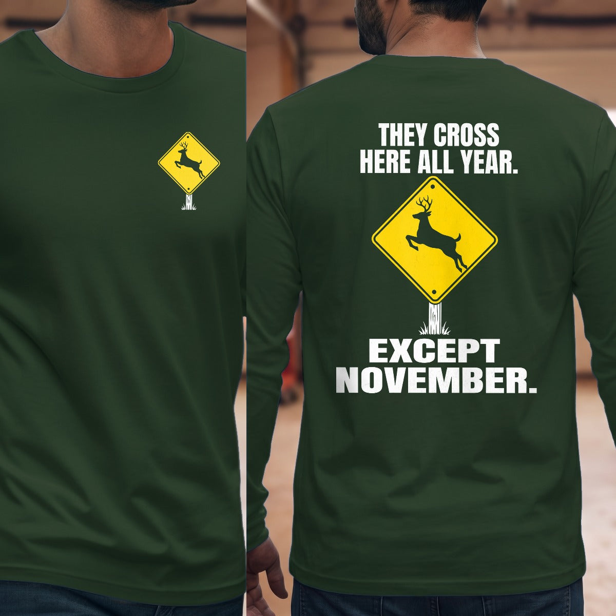 Forest Green | Left Chest + Back (refreshed)