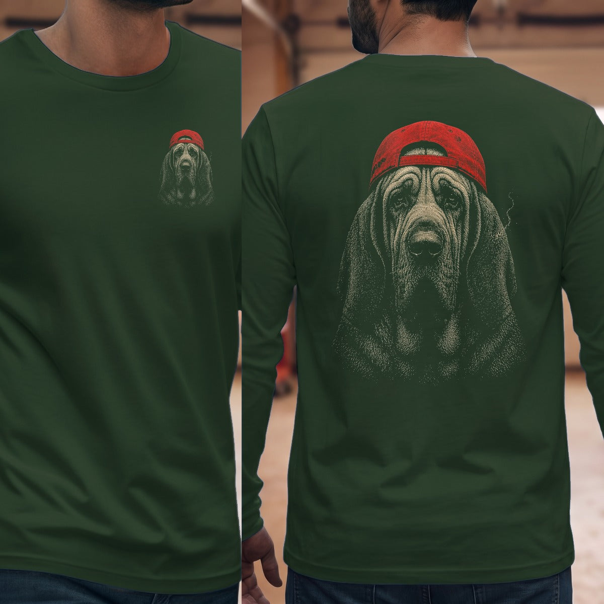 Forest Green | Left Chest + Back (refreshed)