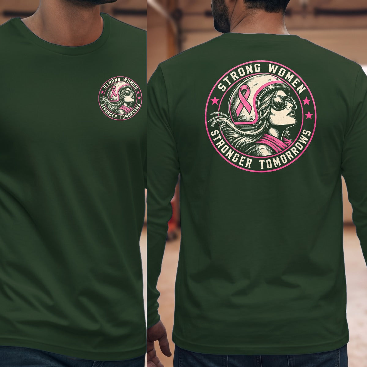 Forest Green | Left Chest + Back (refreshed)