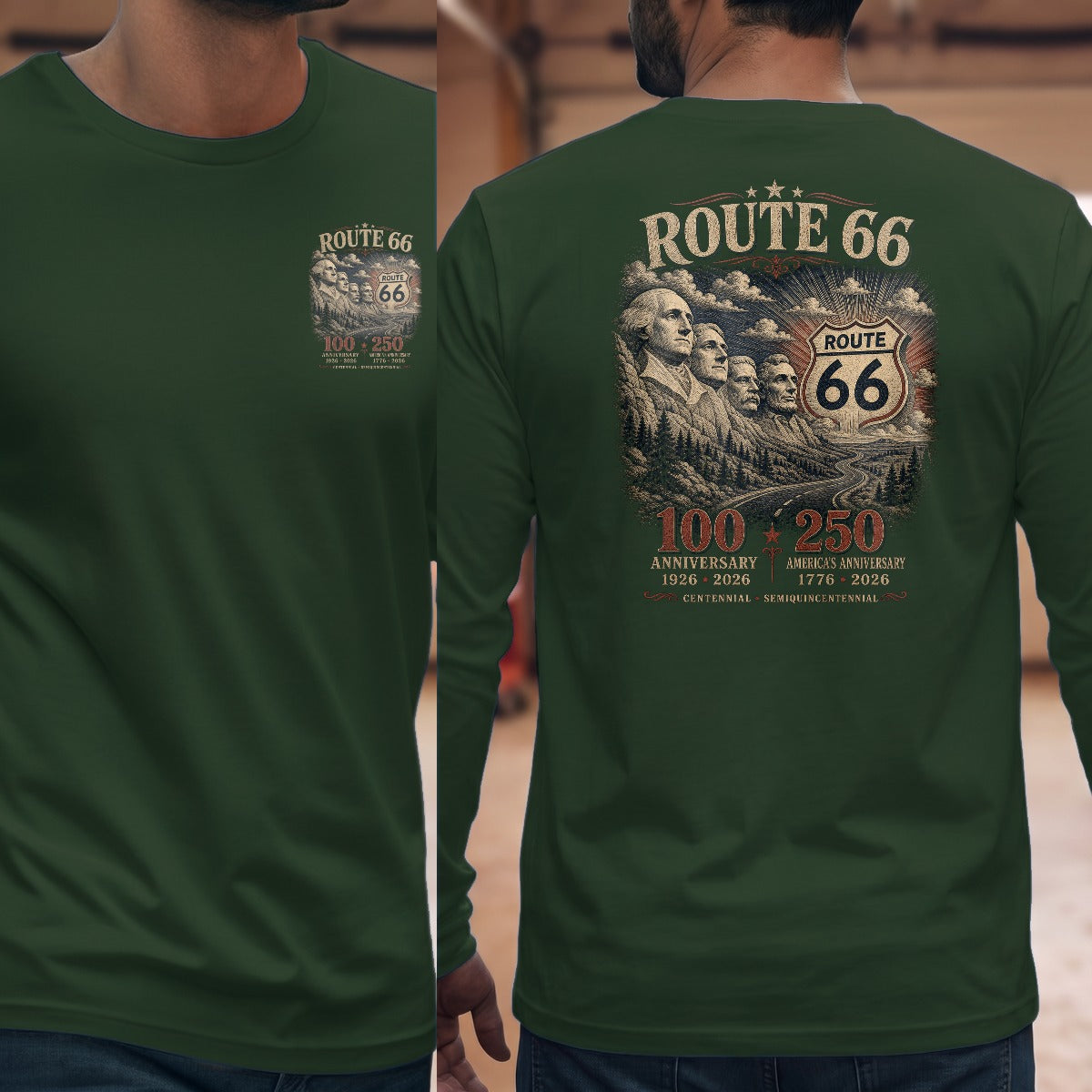 Forest Green | Left Chest + Back (refreshed)