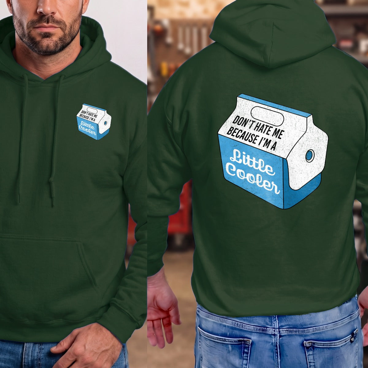 Forest Green | Left Chest + Back (refreshed)
