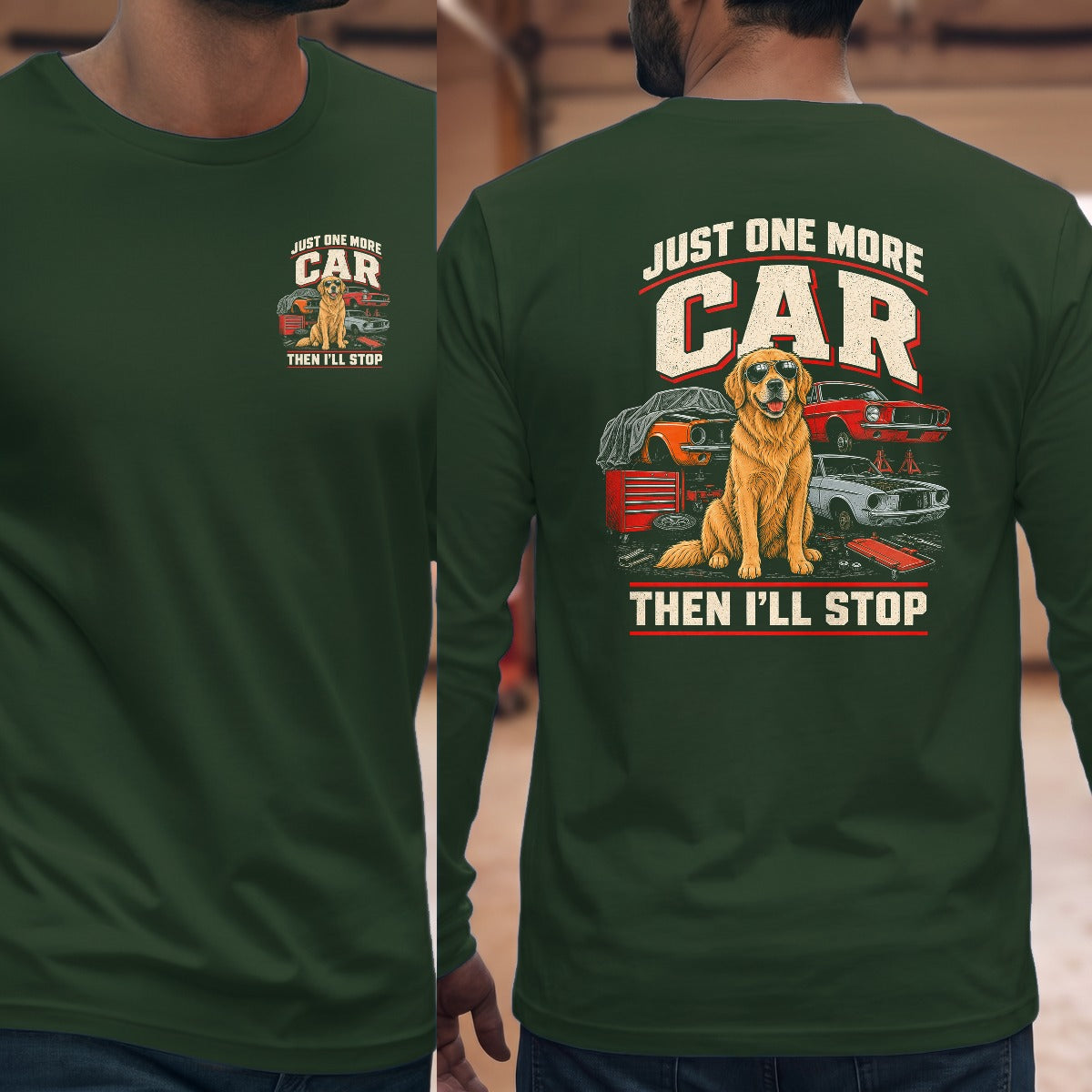 Forest Green | Left Chest + Back (refreshed)
