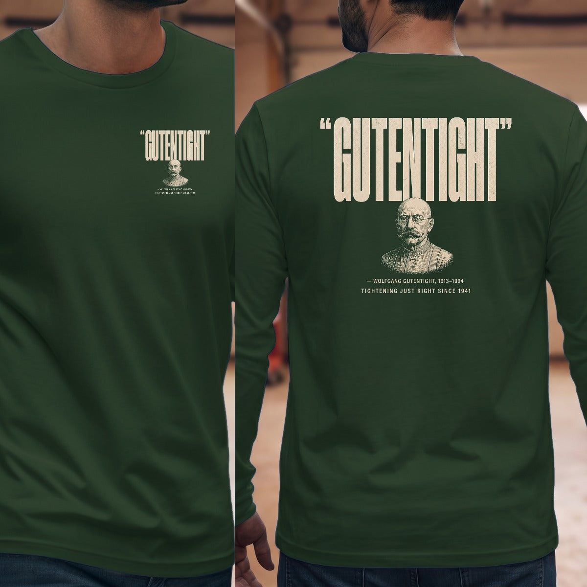 Forest Green | Left Chest + Back (refreshed)