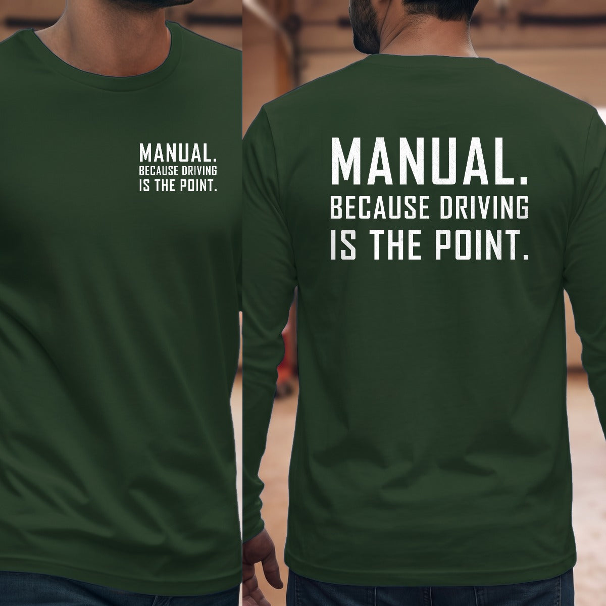 Forest Green | Left Chest + Back (refreshed)