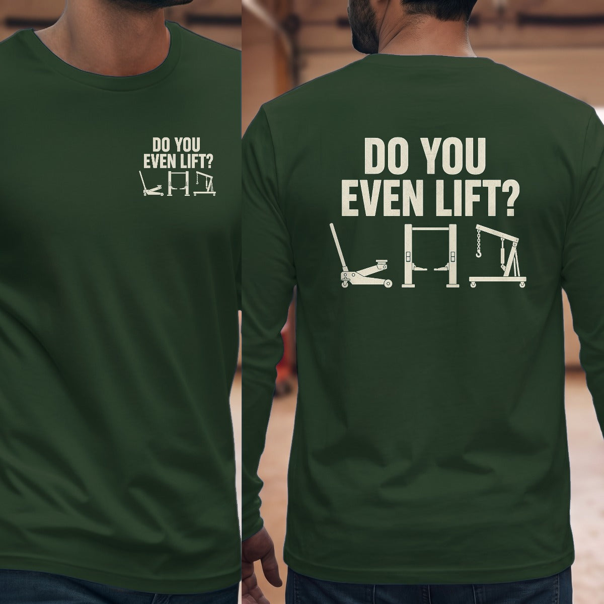 Forest Green | Left Chest + Back (refreshed)