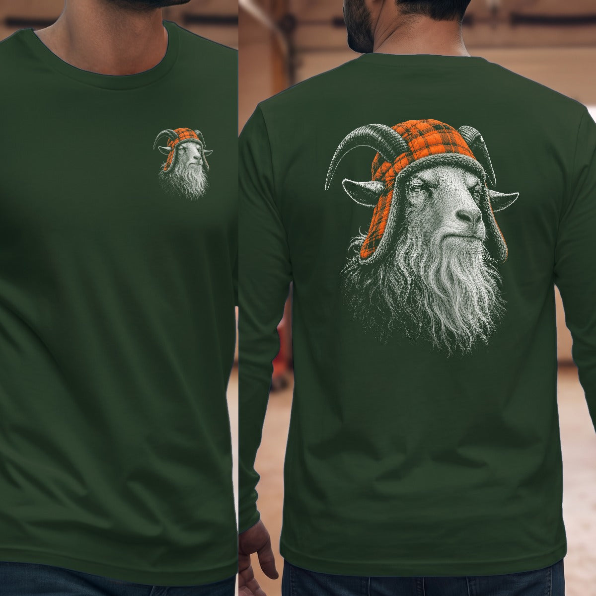 Forest Green | Left Chest + Back (refreshed)