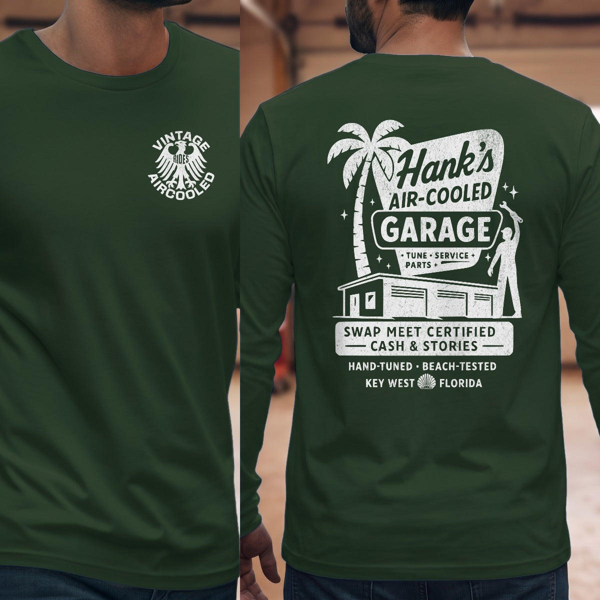 Forest Green | Left Chest + Back (refreshed)
