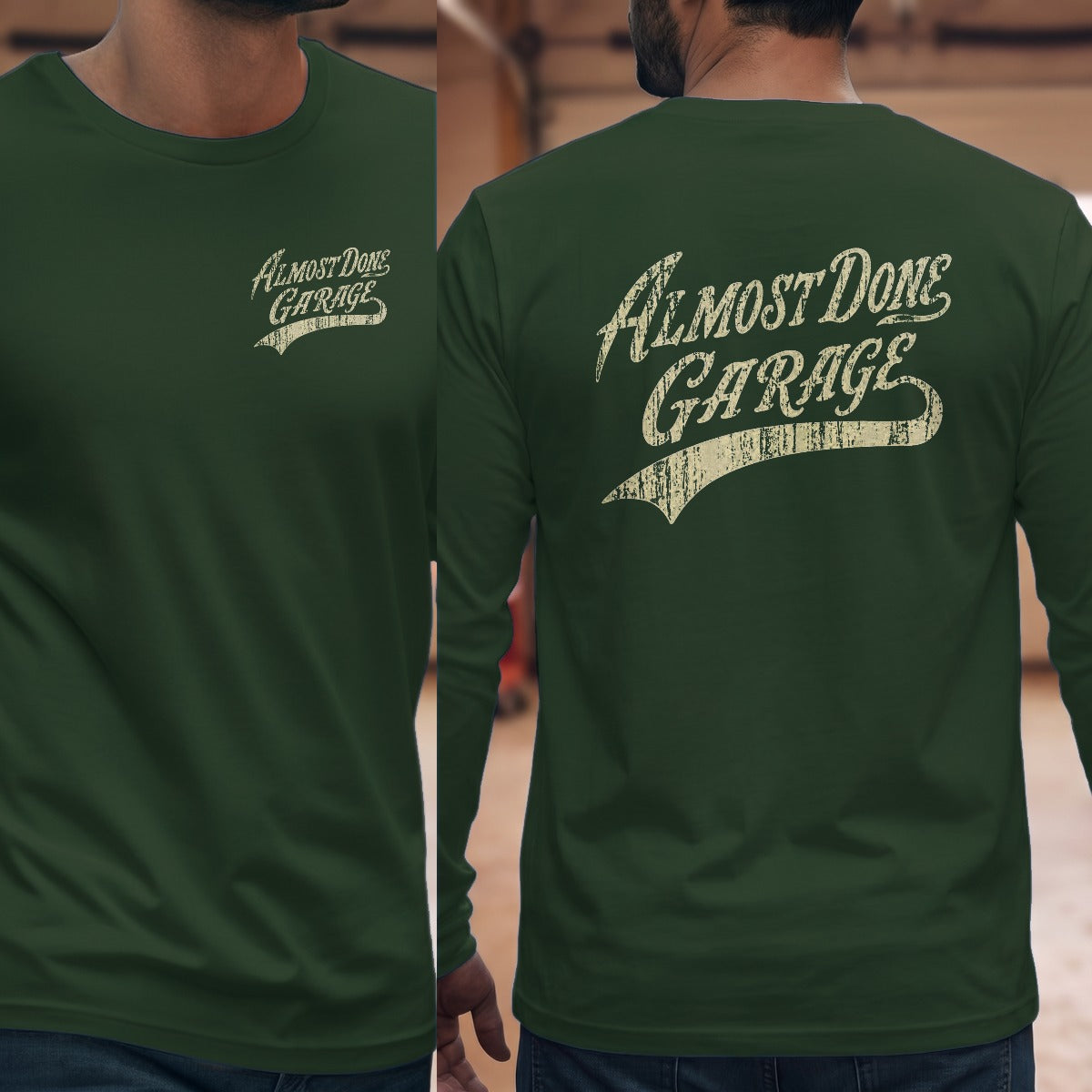 Forest Green | Left Chest + Back (refreshed)