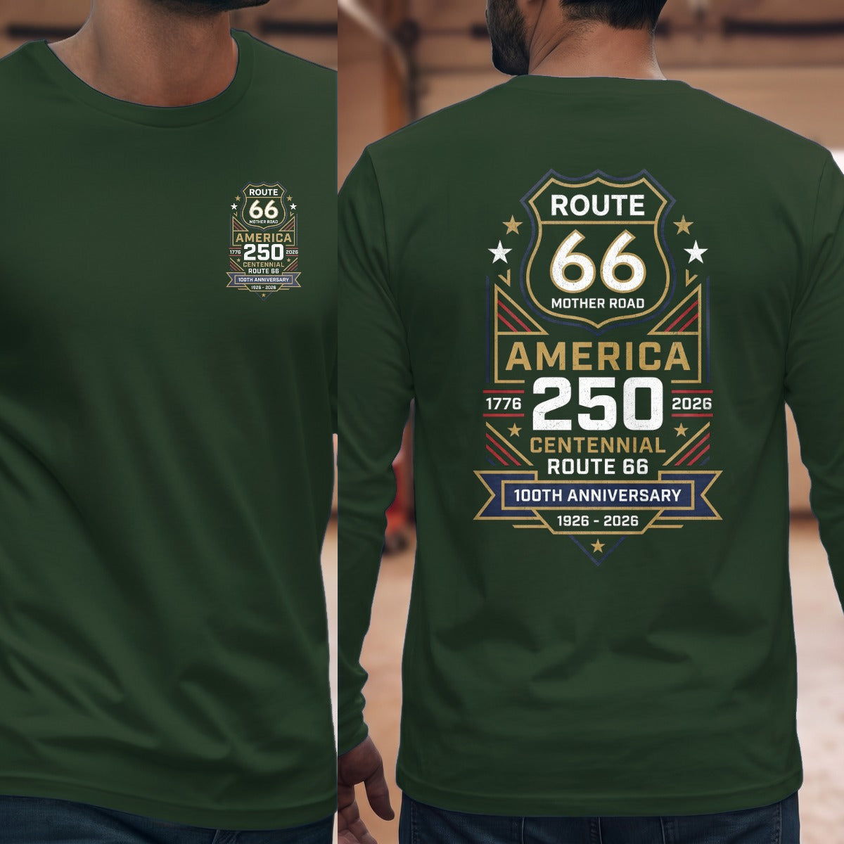 Forest Green | Left Chest + Back (refreshed)