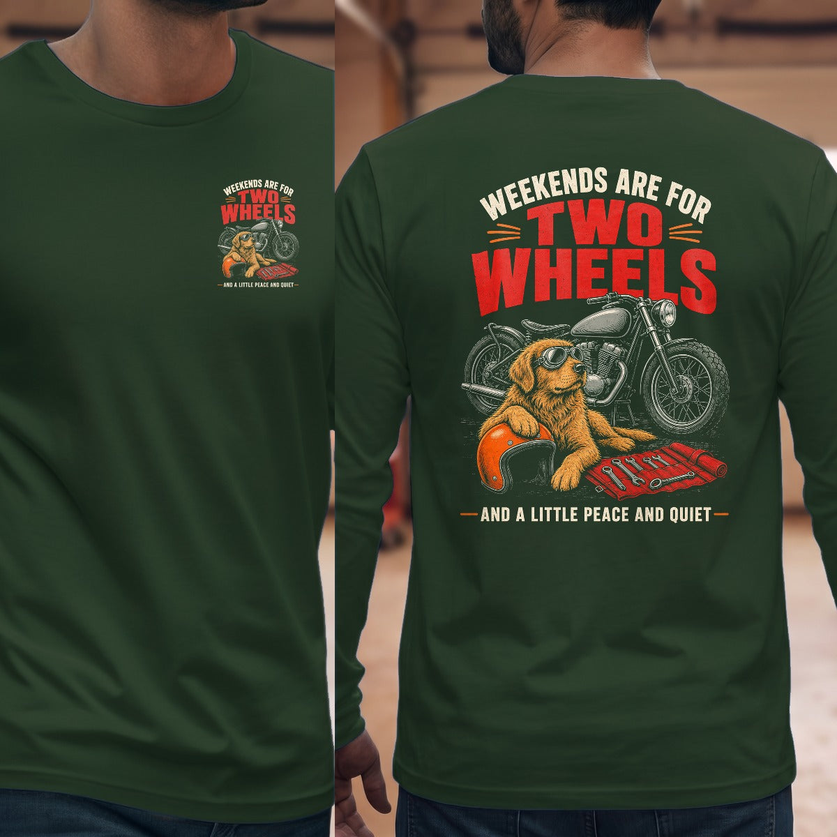 Forest Green | Left Chest + Back (refreshed)