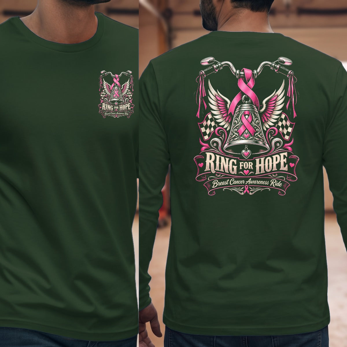 Forest Green | Left Chest + Back (refreshed)